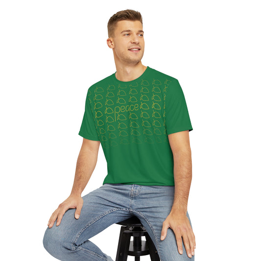 Peace Men's T-Shirt (Green)