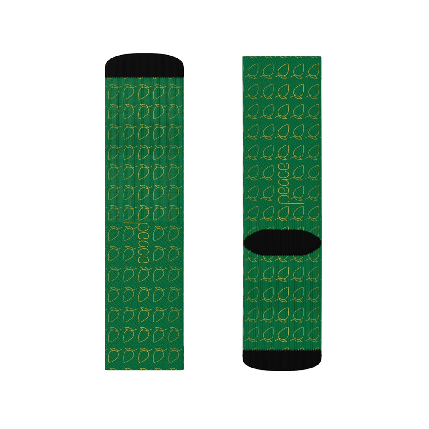 Peace Socks (Green)