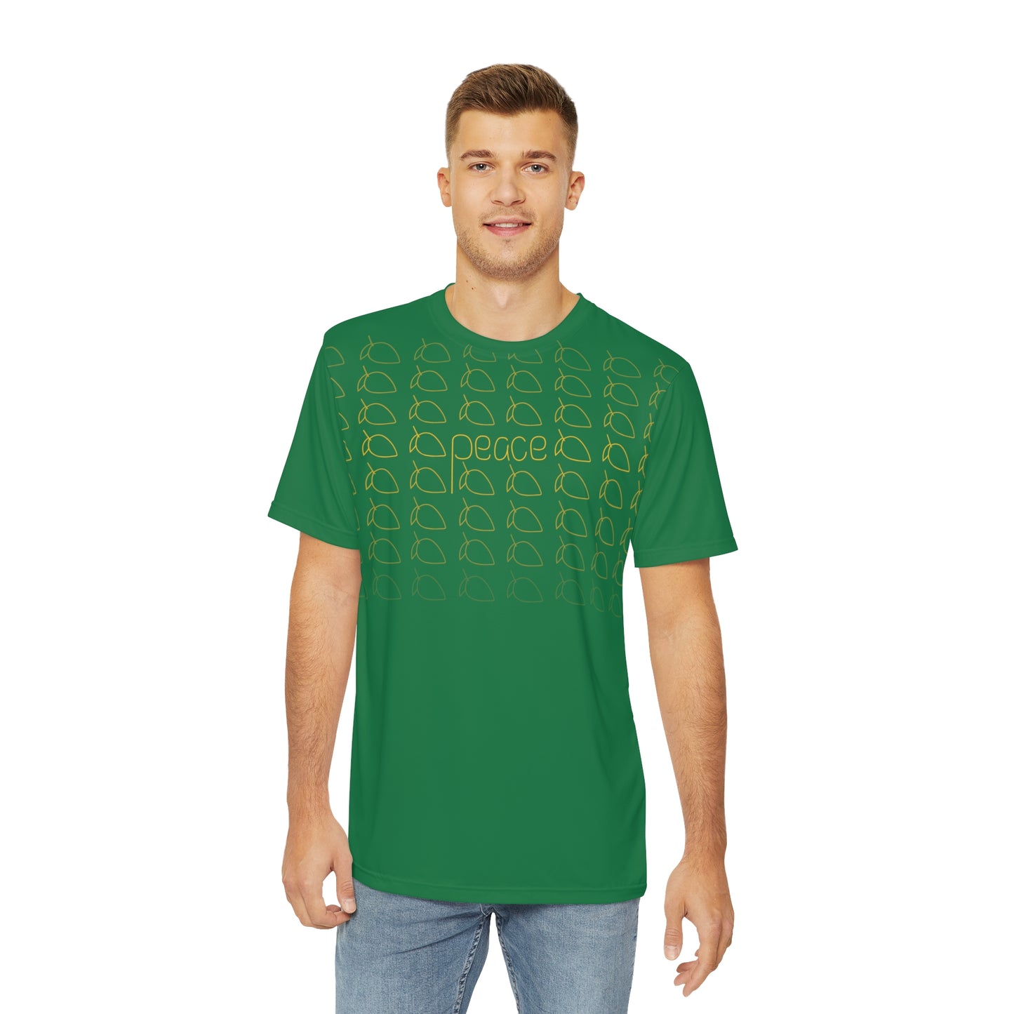 Peace Men's T-Shirt (Green)