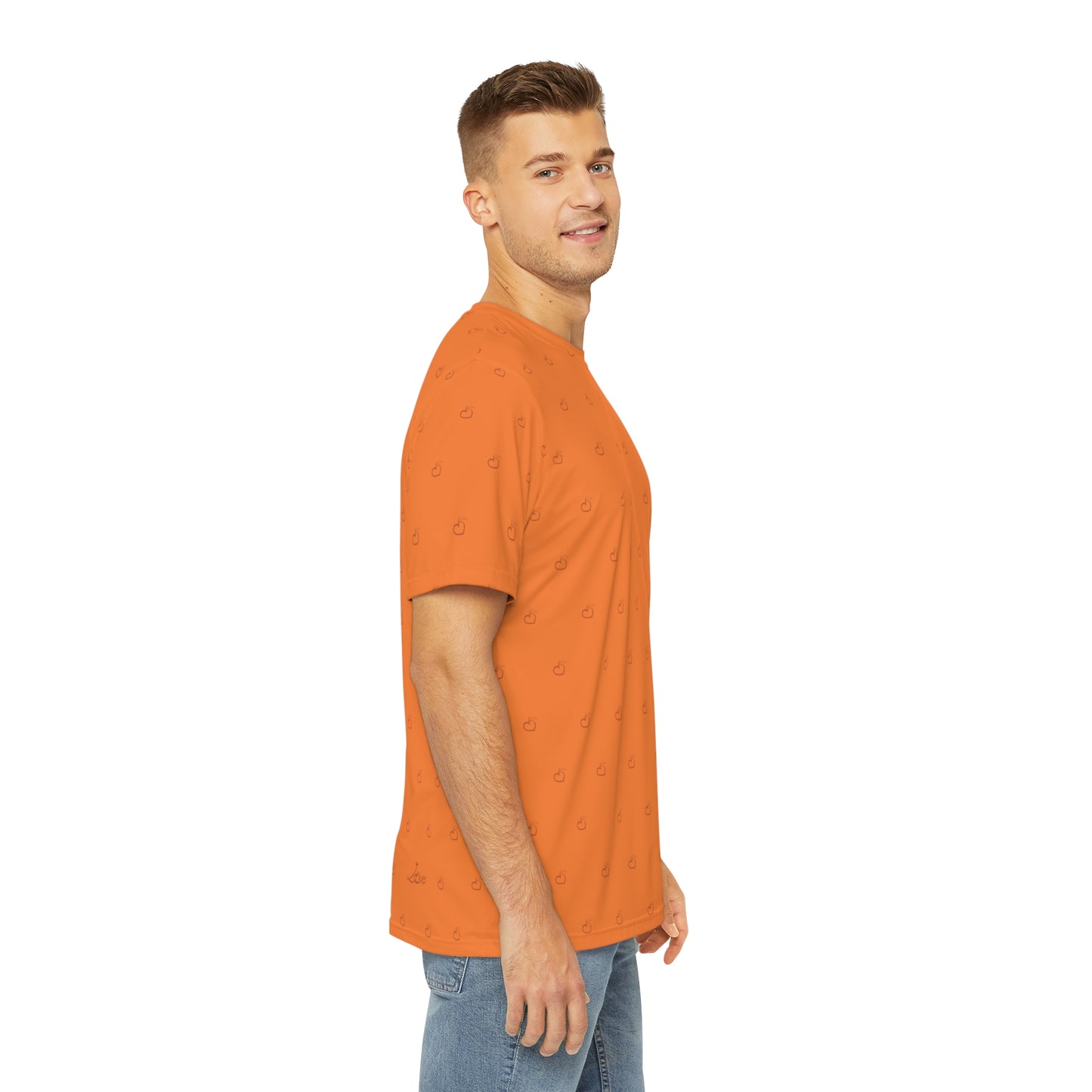 Love Men's T-Shirt (Peach)