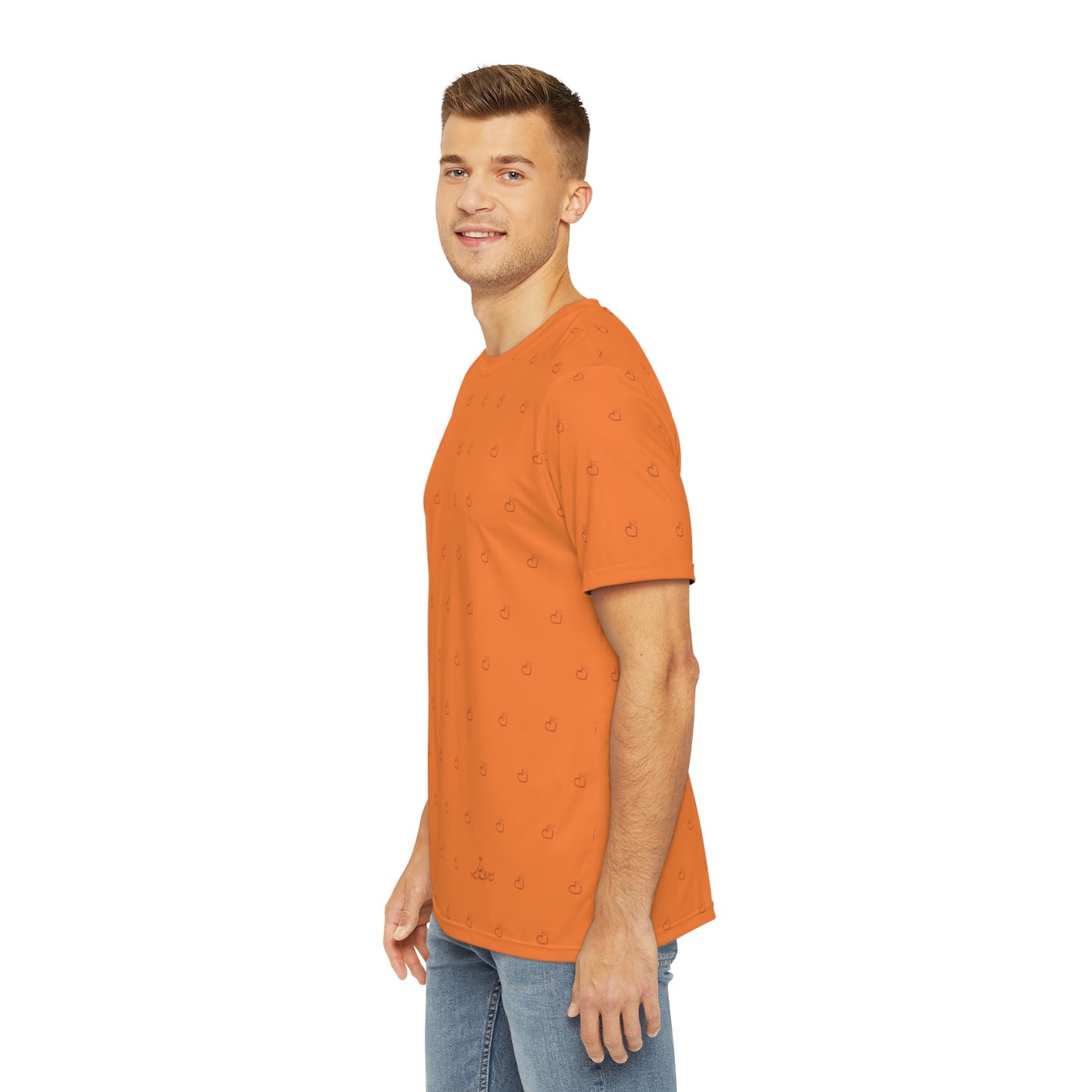 Love Men's T-Shirt (Peach)