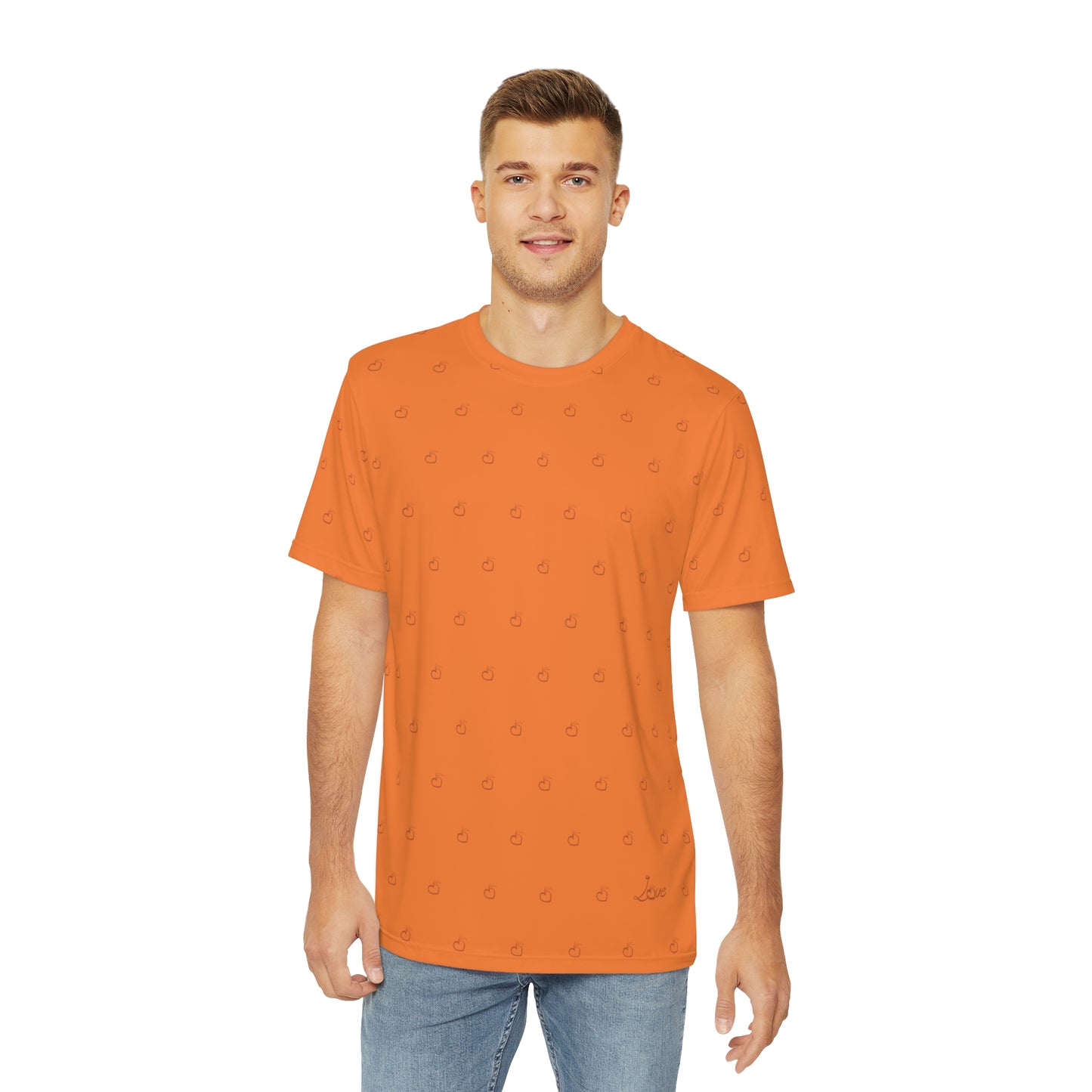 Love Men's T-Shirt (Peach)