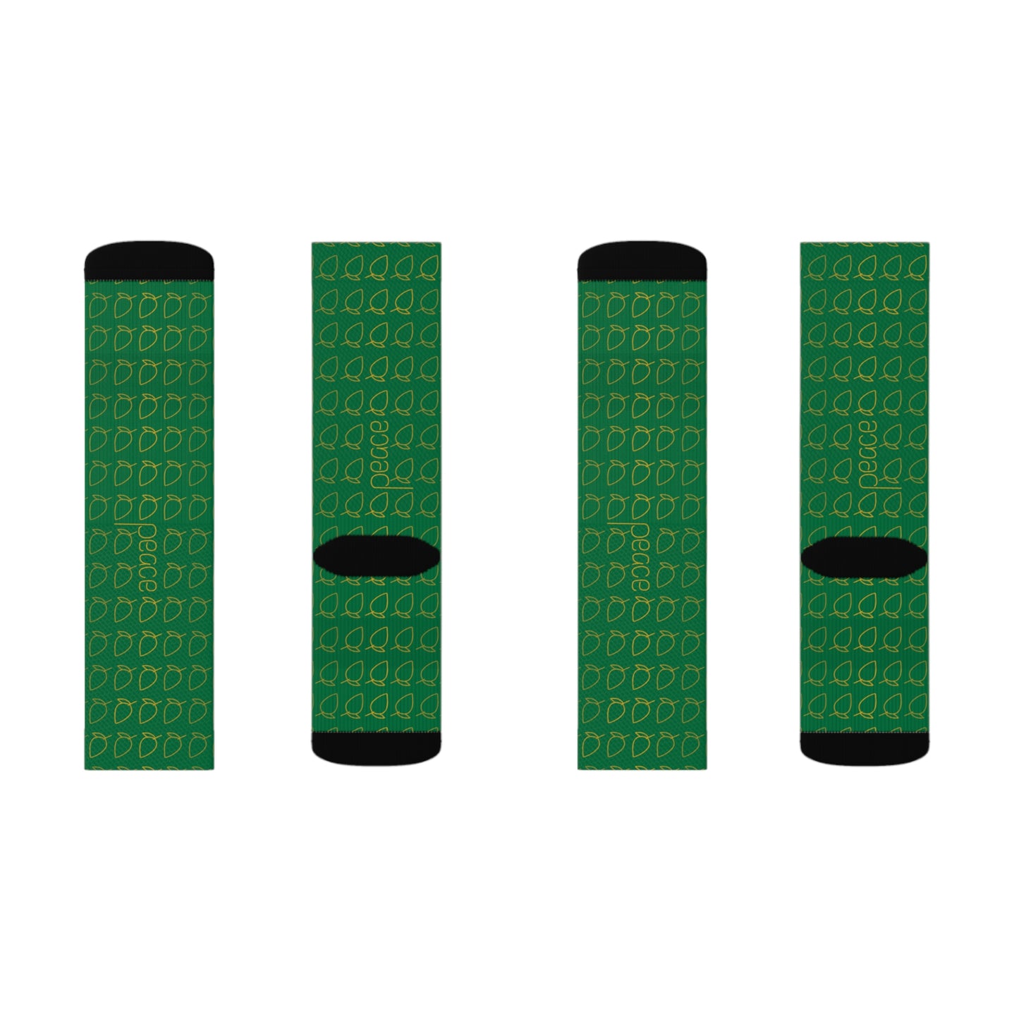 Peace Socks (Green)