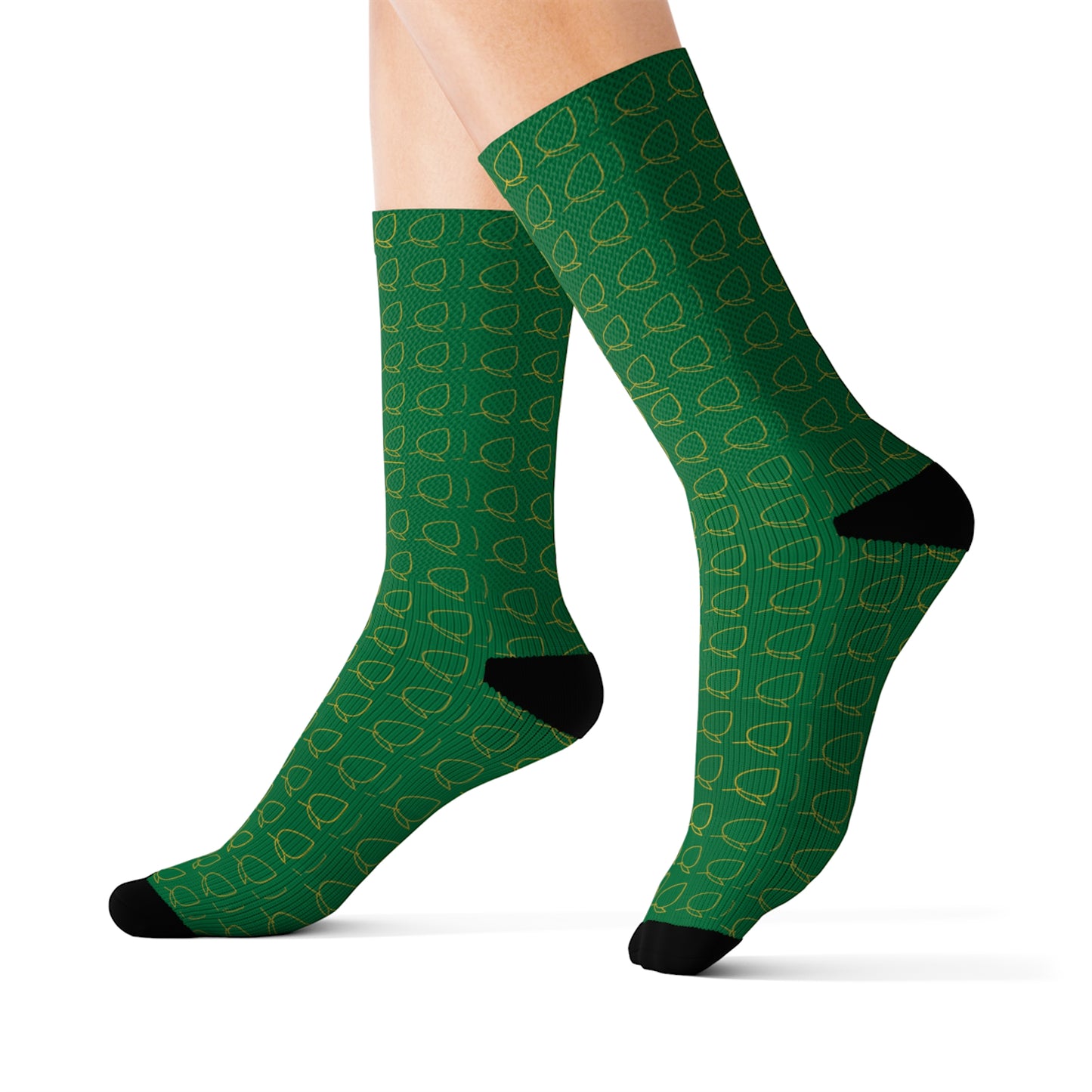 Peace Socks (Green)
