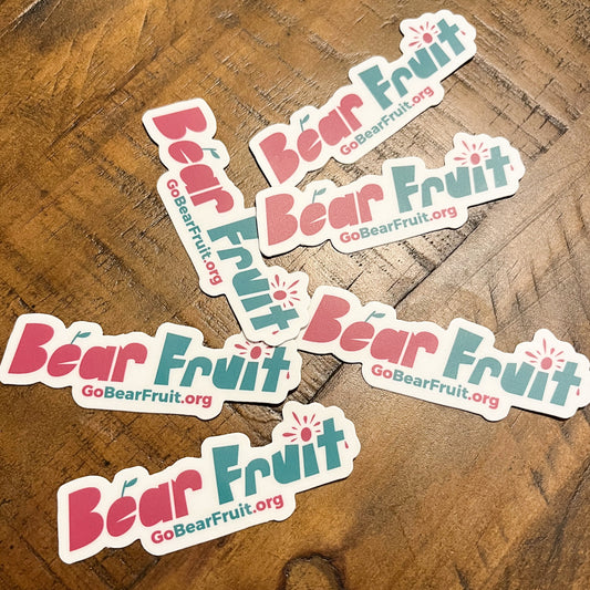 Bear Fruit Stickers